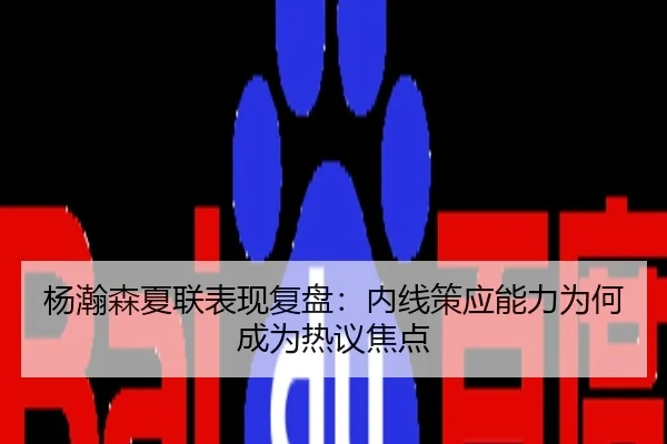 杨瀚森夏联表现复盘：内线策应能力为何成为热议焦点